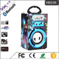 New arrival portable bluetooth karaoke speaker with USB/SD/AUX-IN/FM Radio